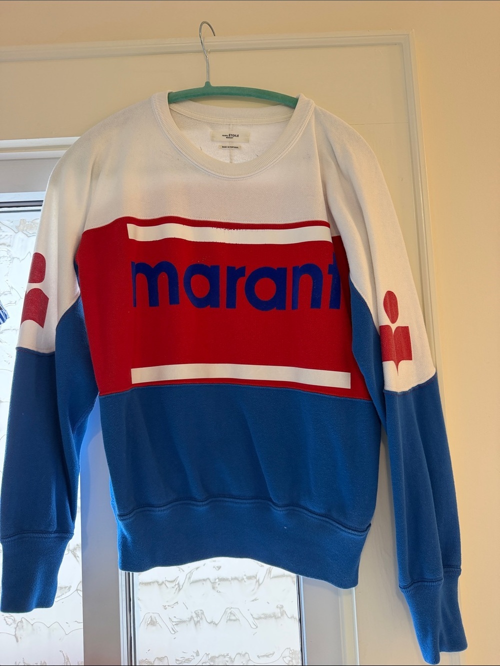 Colorblock Sweatshirt with Logo - Picture 3 of 8